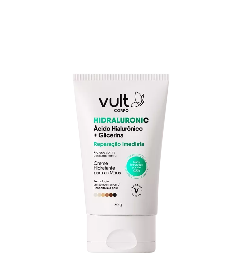 Vult Creme Hidratante para as Mãos HidraLuronic 50... - AIKO COSMÉTICOS