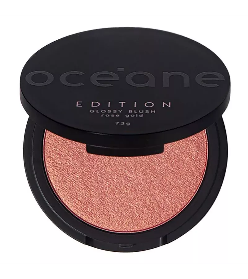 Oce'ane Blush Cintilante Edition Glossy Blush Rose... - AIKO COSMÉTICOS