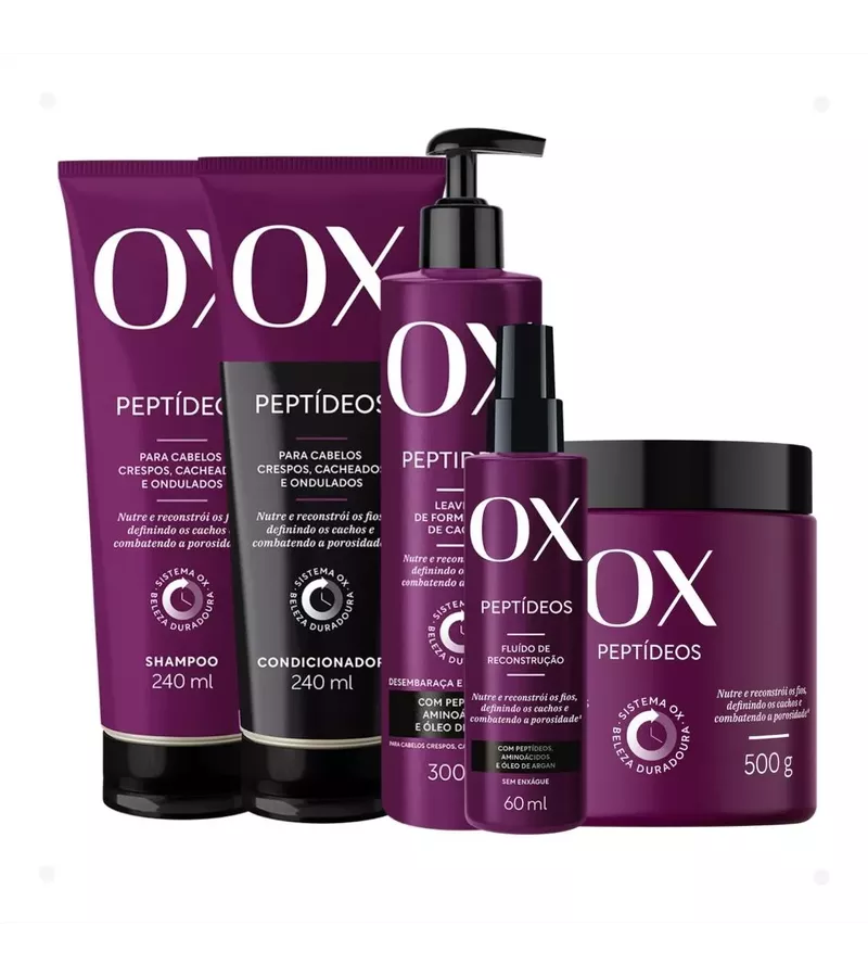 Ox Peptídeos Kit - AIKO COSMÉTICOS