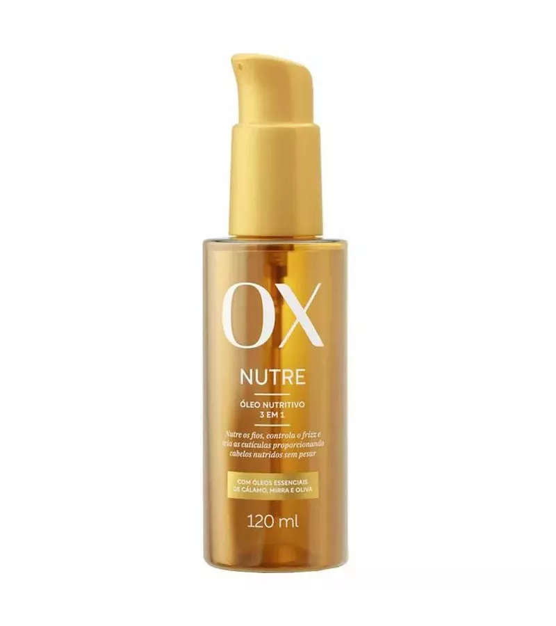 Ox Óleo Nutritivo 3 em 1 120ml - AIKO COSMÉTICOS