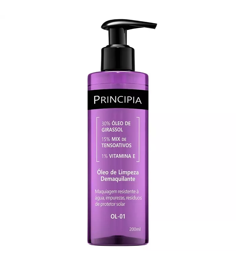 Principia Óleo de Limpeza Demaquilante OL-01 200ml - AIKO COSMÉTICOS