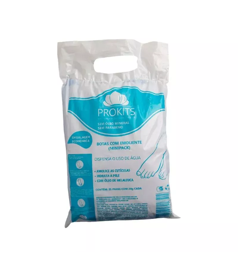 Prokits Mini Pack Botas com Emoliente com 25 Unida... - AIKO COSMÉTICOS