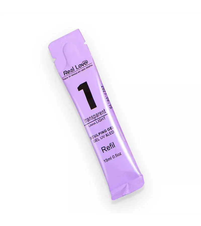 Real Love Refil para Gel de Alongamento para Unhas... - AIKO COSMÉTICOS