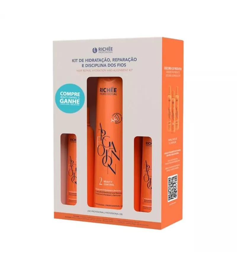Richée Kit de Hidratação Reparação e Disciplina do... - AIKO COSMÉTICOS