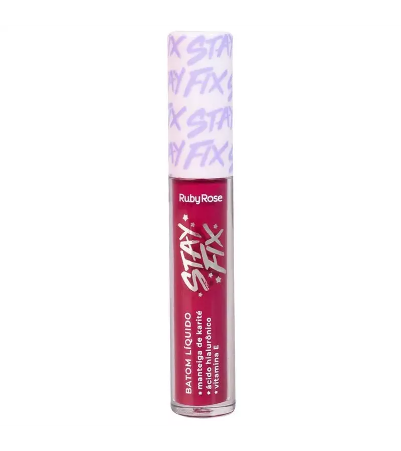Ruby Rose Batom Líquido Stay Fix CS80 Adhara - AIKO COSMÉTICOS