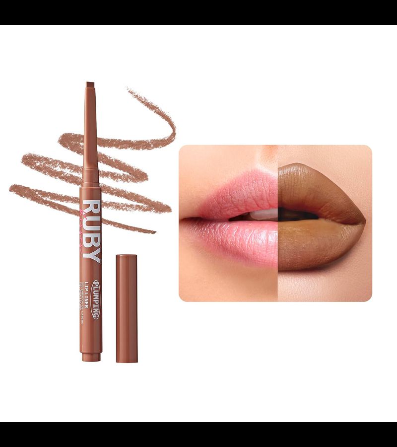 Ruby Kisses Big&Full Plumping Lip Liner Nude Beige... - AIKO COSMÉTICOS