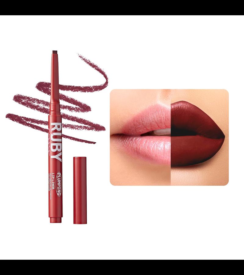 Ruby Kisses Big&Full Plumping Lip Liner Deep Red 1... - AIKO COSMÉTICOS