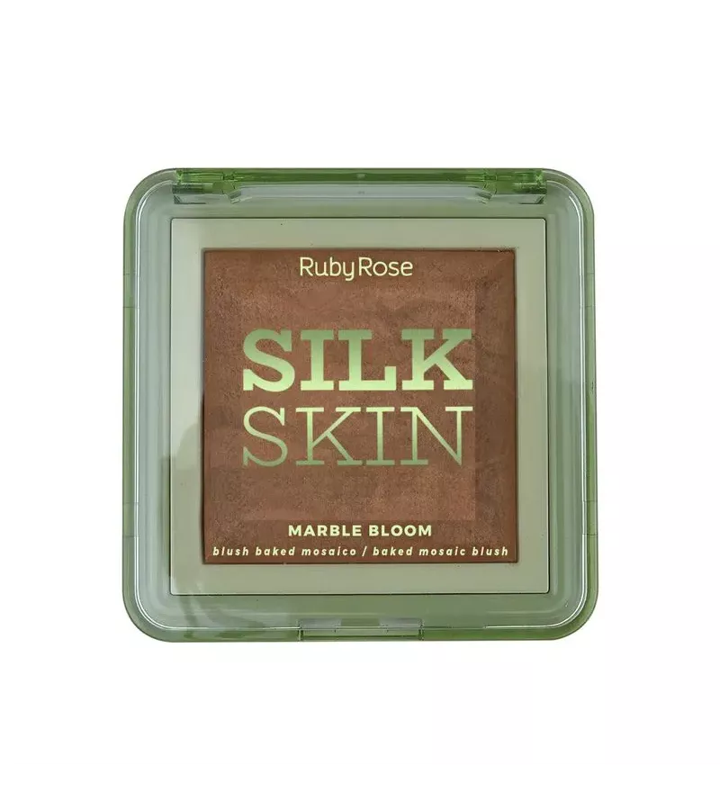 Ruby Rose Silk Skin Blush Marble Bloom Velvet Taup... - AIKO COSMÉTICOS