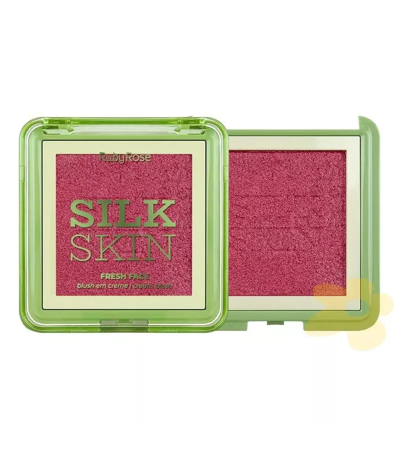 Ruby Rose Silk Skin Blush em Creme Fresh Face Cor:... - AIKO COSMÉTICOS