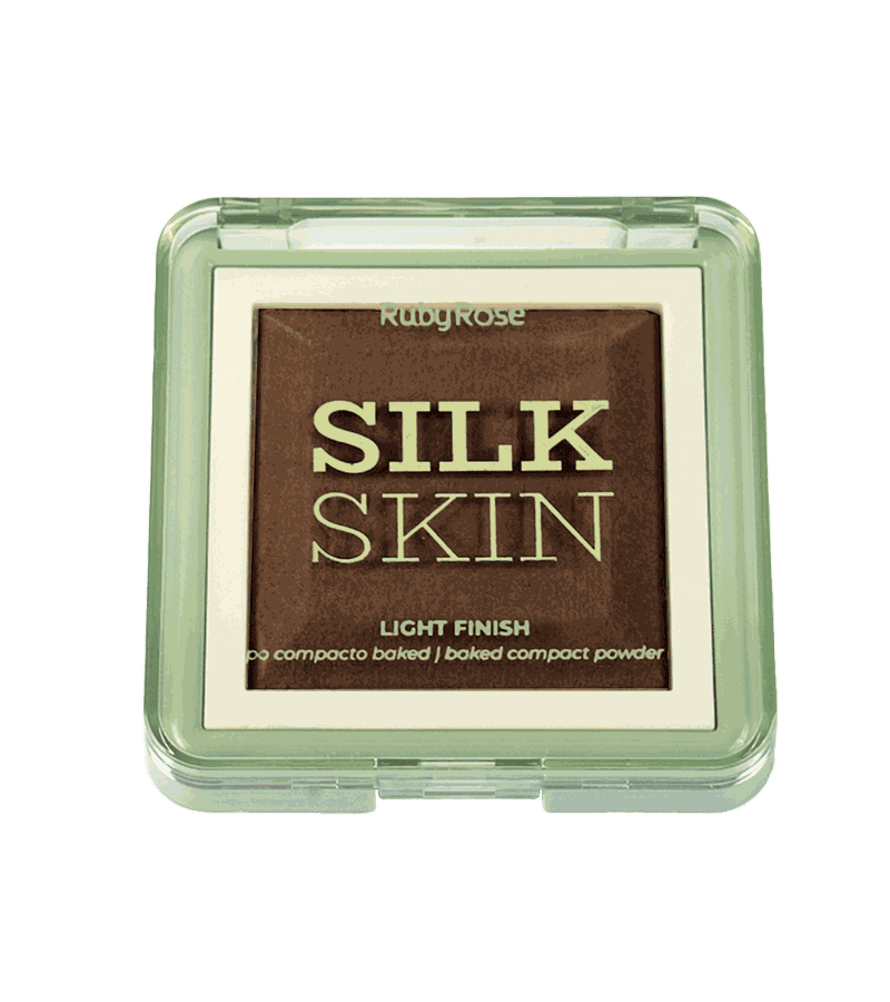 Ruby Rose Silk Skin Pó Compacto Light Finish Cor:P... - AIKO COSMÉTICOS