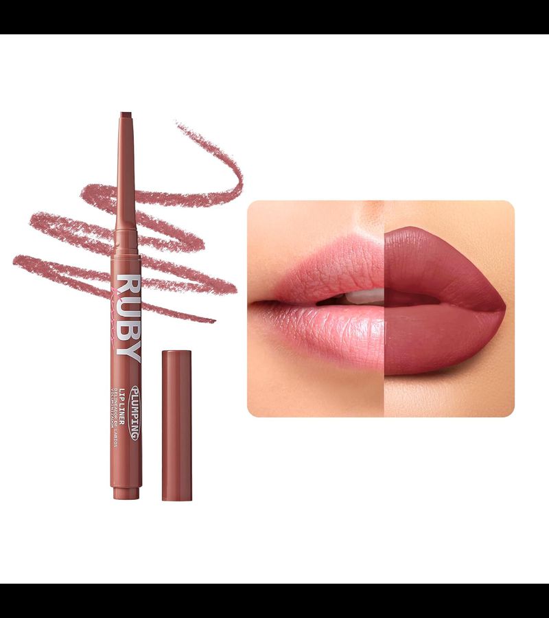 Ruby Kisses Big&full Plumping Lip Liner Nude Pink ... - AIKO COSMÉTICOS