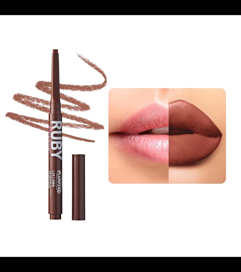 Ruby Kisses Big&full Plumping Lip Liner Warm Brown... - AIKO COSMÉTICOS
