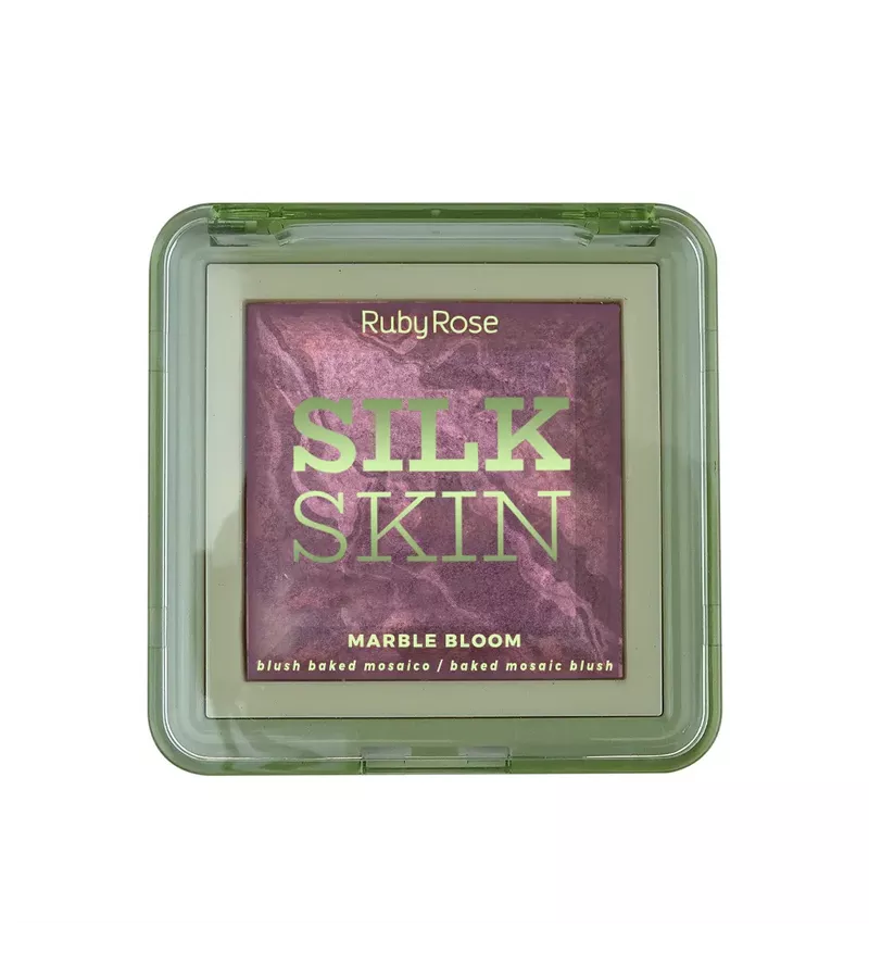 Ruby Rose Silk Skin Blush Marble Bloom Midnight Ma... - AIKO COSMÉTICOS