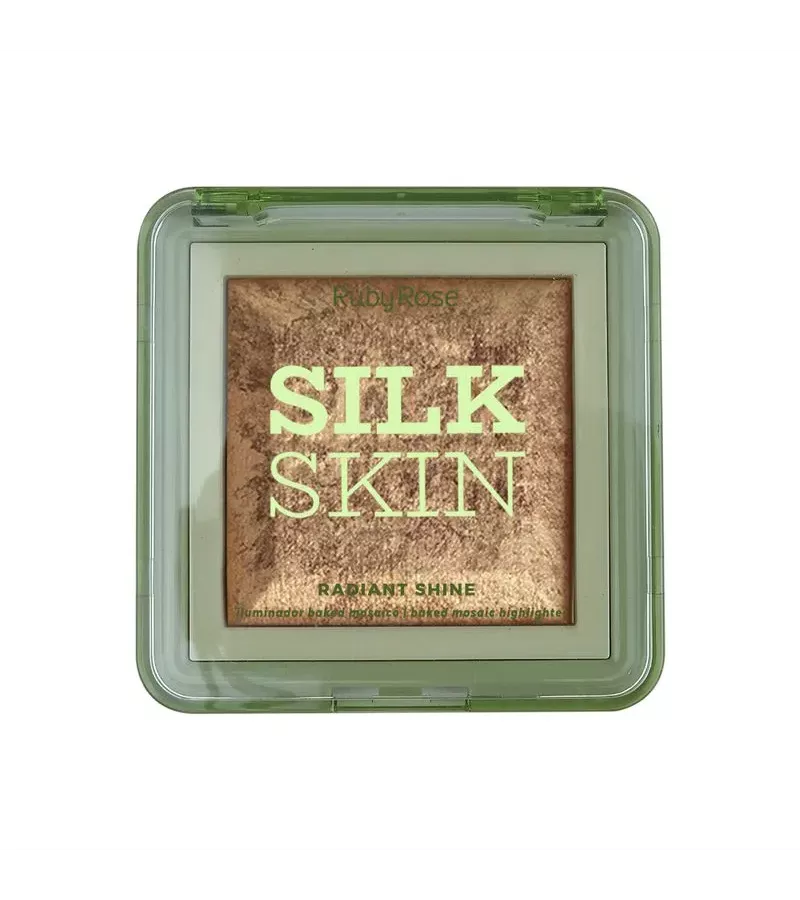 Ruby Rose Silk Skin Iluminador Radiant Shine Golde... - AIKO COSMÉTICOS