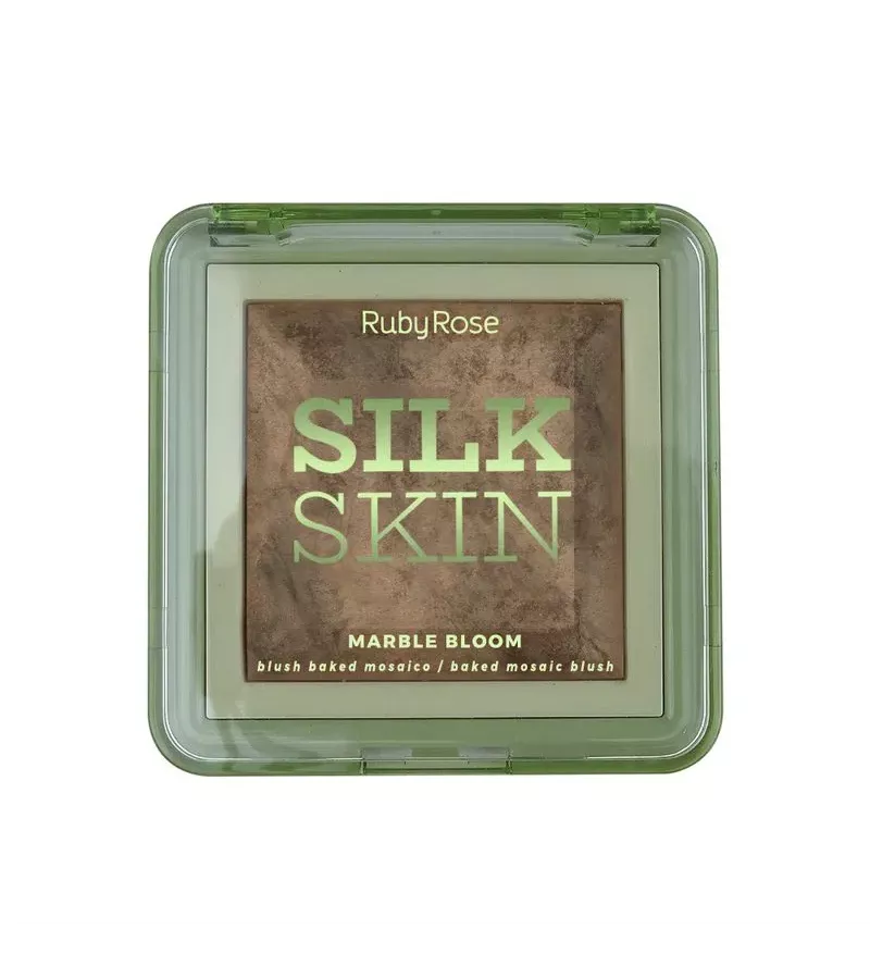 Ruby Rose Silk Skin Blush Marble Bloom Soft Suede - AIKO COSMÉTICOS
