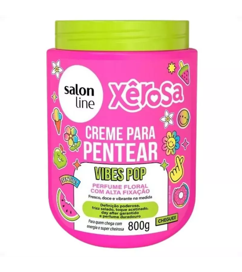 Salon Line Creme Para Pentear Xêrosa Vibes Pop 80... - AIKO COSMÉTICOS