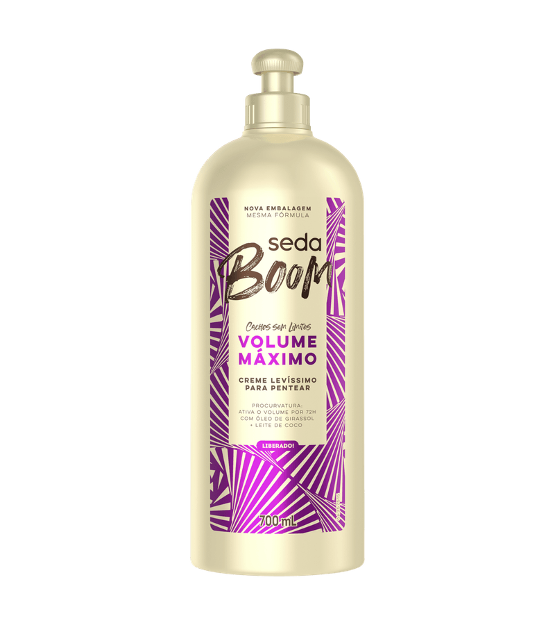 Seda Boom Volume Máximo Creme Levíssimo para Pente... - AIKO COSMÉTICOS
