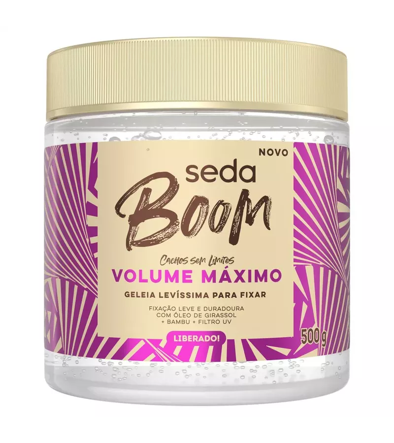 Seda Boom Volume Máximo Geleia Levíssima para Fixa... - AIKO COSMÉTICOS