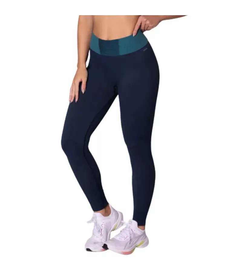 Selene Legging Sem Costura - Marinho/Azul Tam G - AIKO COSMÉTICOS