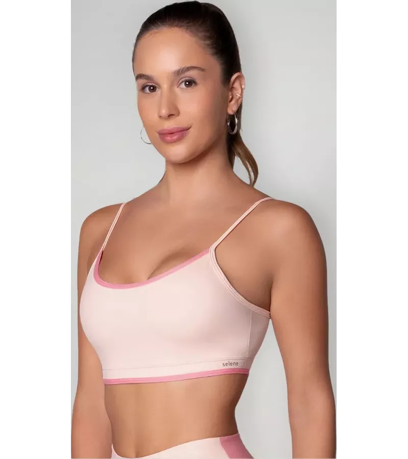 Selene Top Com Bojo Rosa Claro GG - AIKO COSMÉTICOS