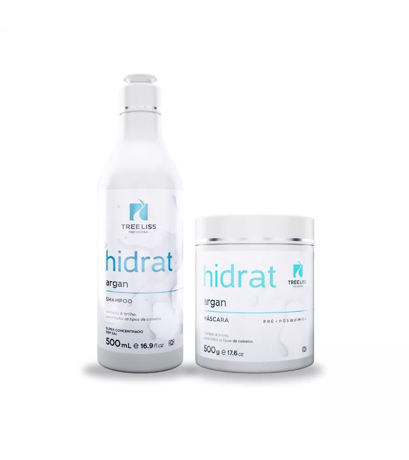 Treeliss Kit Hidrat Argan - AIKO COSMÉTICOS