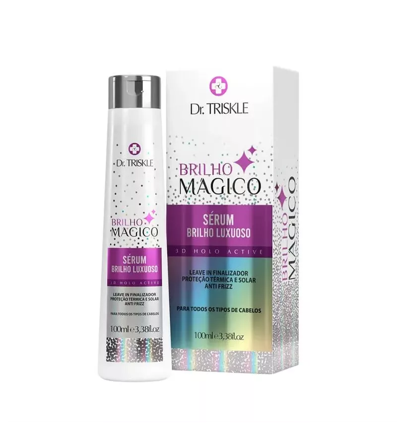 Triskle Brilho Mágico Sérum Brilho Luxuoso 100ml - AIKO COSMÉTICOS