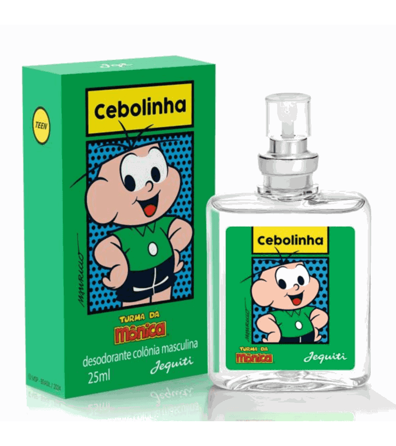 Jequiti Cebolinha Desodorante Colônia 25 ml - AIKO COSMÉTICOS