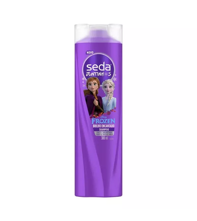 Seda Juntinhos Frozen Brilho Encantado Shampoo 300... - AIKO COSMÉTICOS
