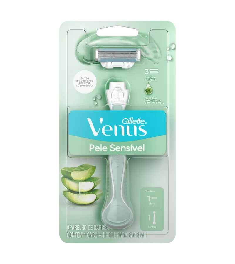 Gillette Venus Pele Sensível - AIKO COSMÉTICOS