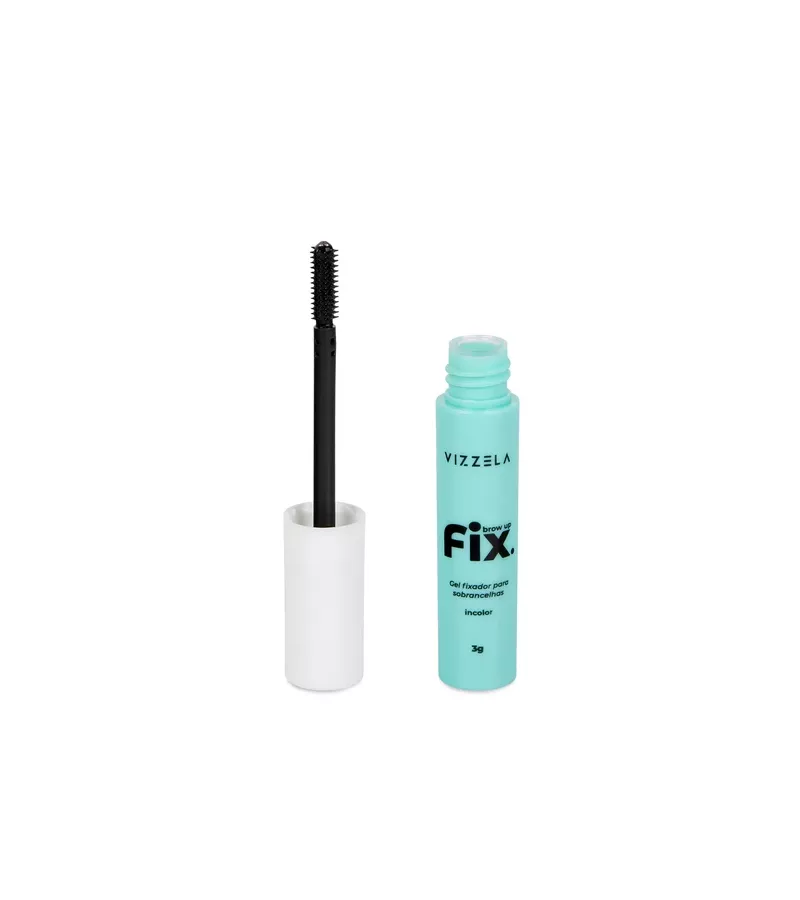 Vizzela Brow Up Fix Gel Fixador Incolor para Sobra... - AIKO COSMÉTICOS
