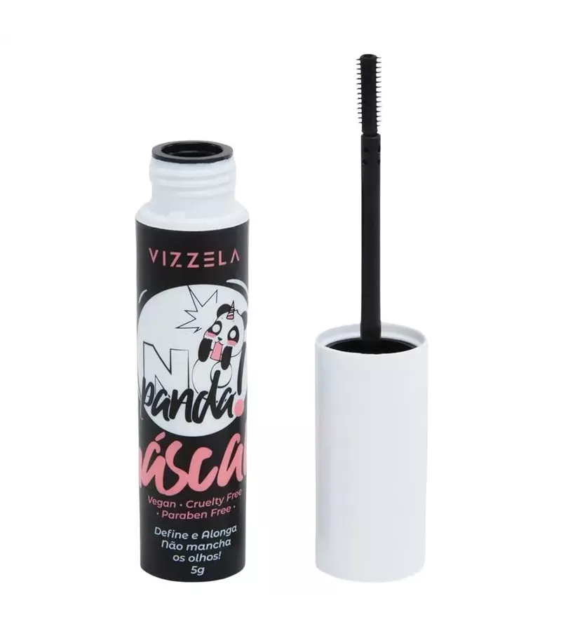 Vizzela Máscara para Cílios No Panda! 5g - AIKO COSMÉTICOS