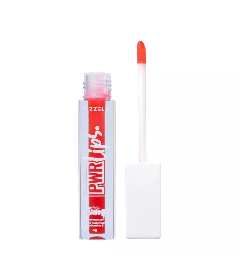 Vizzela PWR Lips Tint Efeito Plump 4g - AIKO COSMÉTICOS