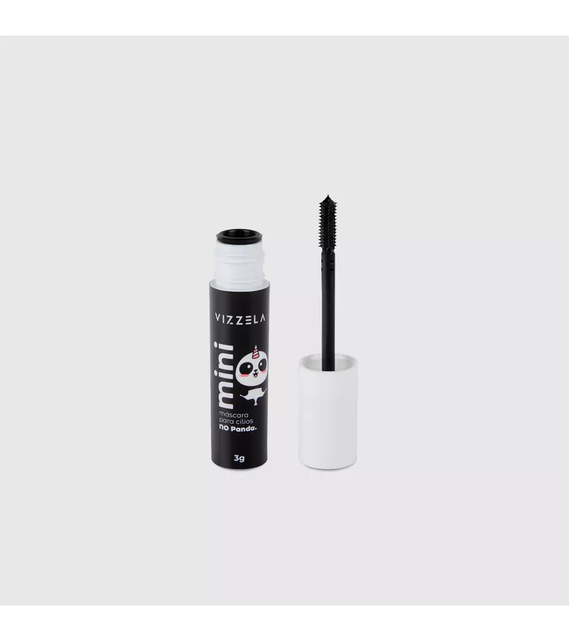 Vizzela Mini Máscara Para Cílios No Panda – Preta... - AIKO COSMÉTICOS