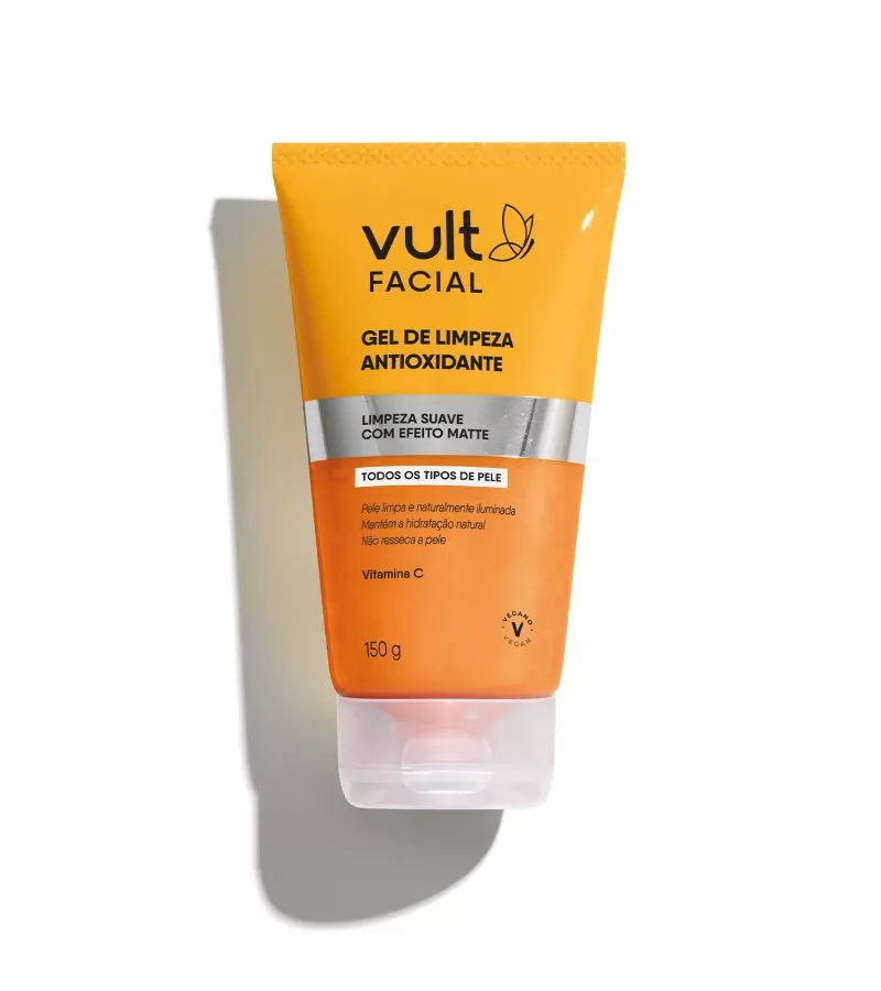 Vult Facial Gel de Limpeza Antioxidante 150g - AIKO COSMÉTICOS