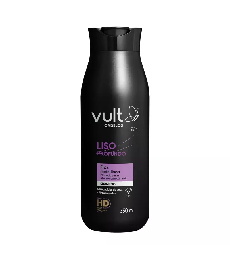 Vult Cabelos Shampoo Liso Profundo 350ml - AIKO COSMÉTICOS