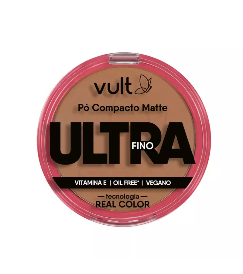 Vult Pó compacto Ultra Fino 9g Cor: V450 - AIKO COSMÉTICOS