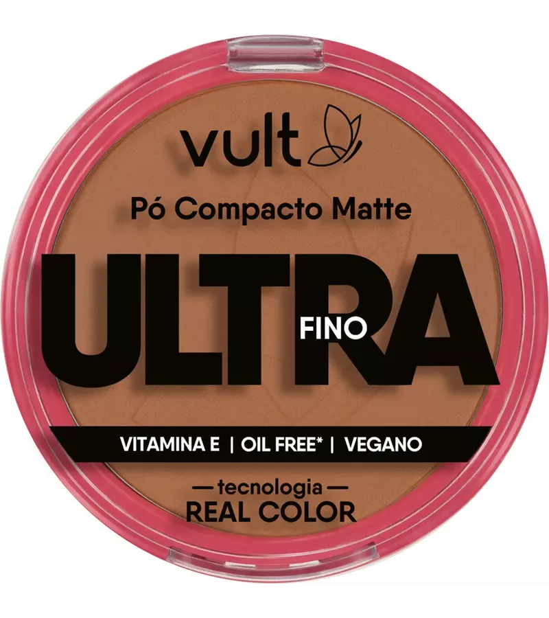 Vult Pó Compacto Matte Ultra Fino 9g Cor: V480 - AIKO COSMÉTICOS