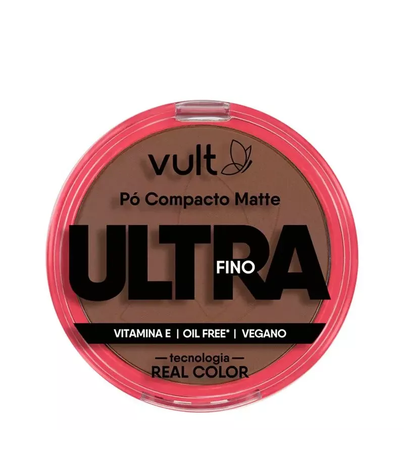 Vult Pó Compacto Matte Ultra Fino 9g Cor:V490 - AIKO COSMÉTICOS