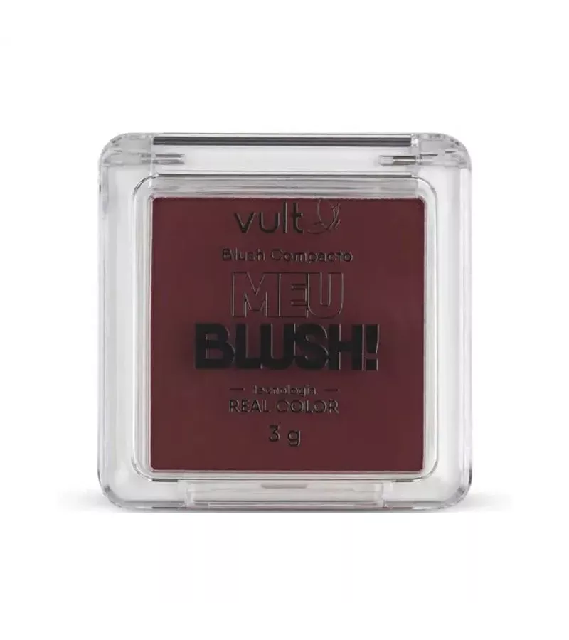 Vult Blush Compacto Meu Blush! 3g Vinho Malte - AIKO COSMÉTICOS