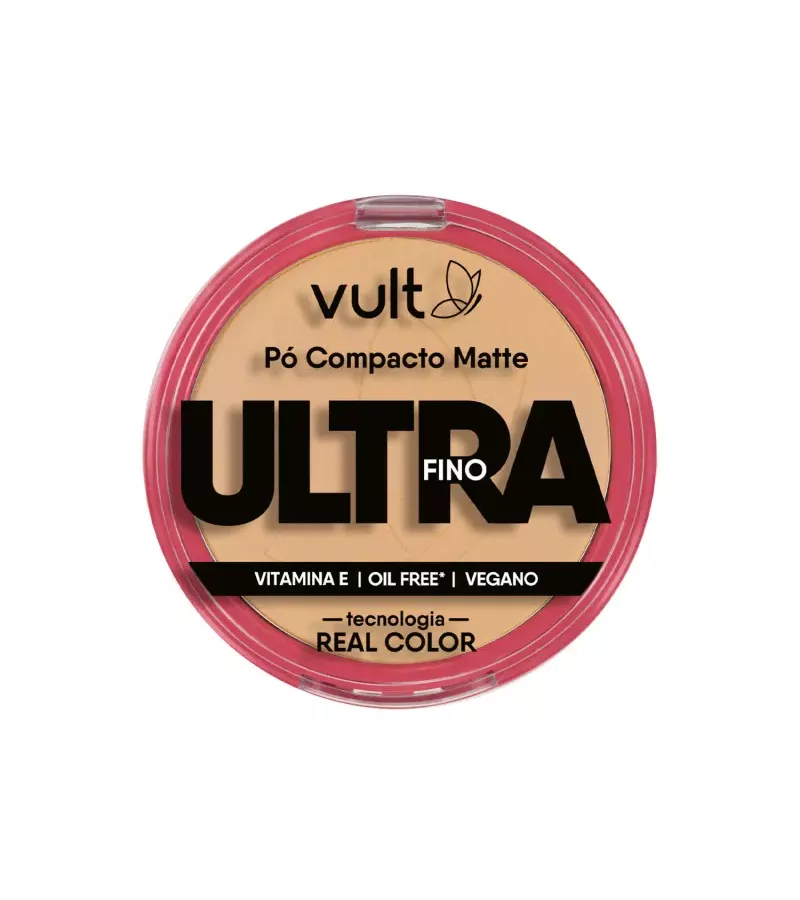 Vult Pó Compacto Matte Ultra Fino 9g Cor: V430 - AIKO COSMÉTICOS