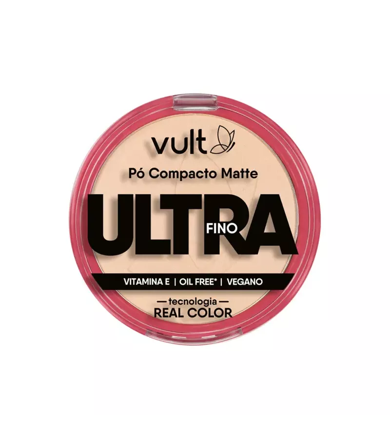 Vult Pó Compacto Matte Ultra Fino 9g Cor: V400 - AIKO COSMÉTICOS