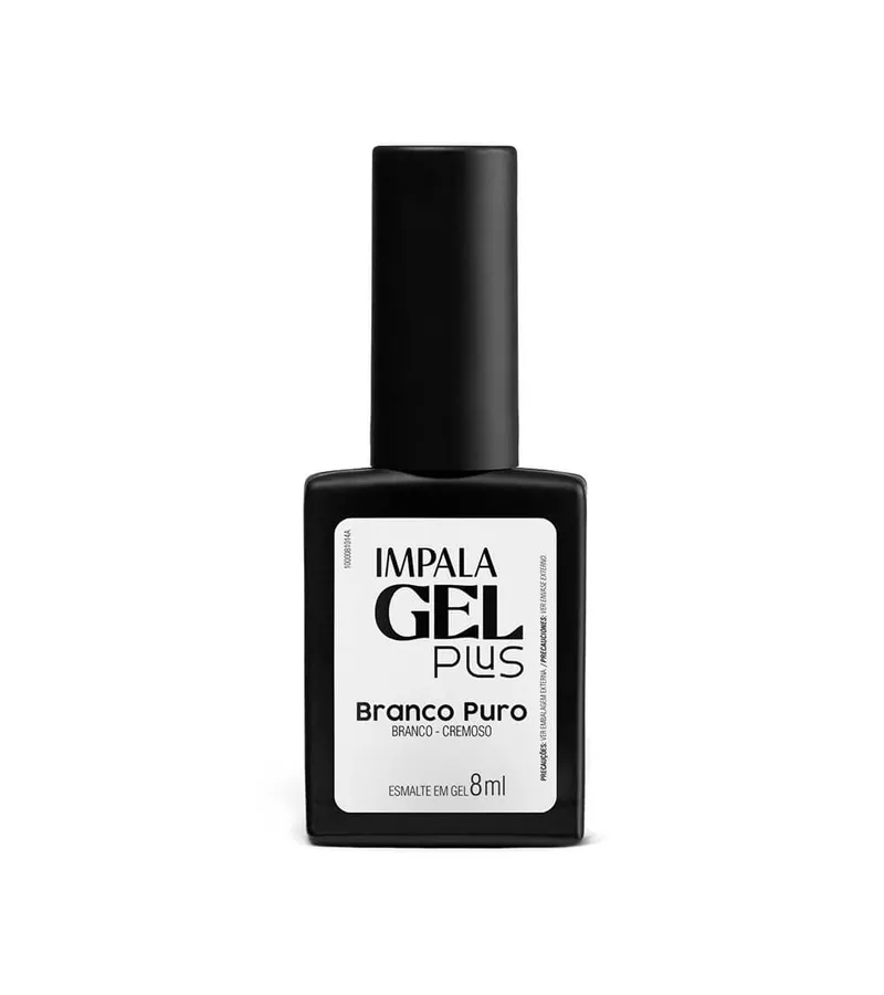 Impala Esmalte Gel Plus Branco - Puro 8ml - AIKO COSMÉTICOS