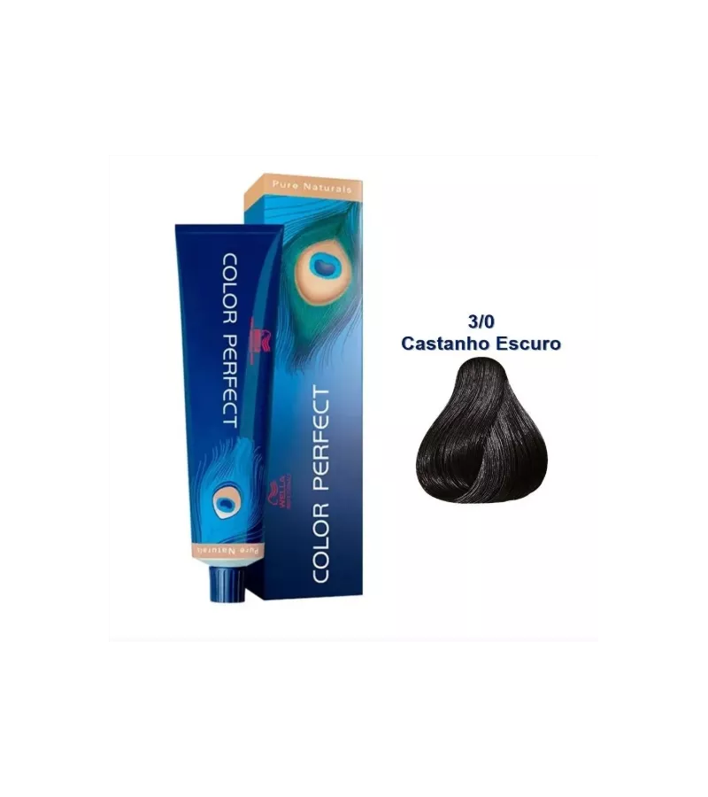 Color Perfect 3/0 Castanho Escuro 60g/60ml - AIKO COSMÉTICOS