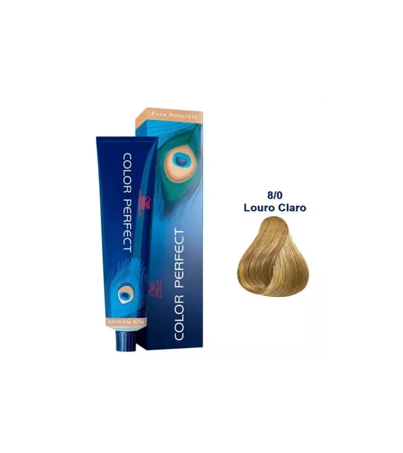 Color perfect 8/0 Louro Claro 60g/60ml - AIKO COSMÉTICOS