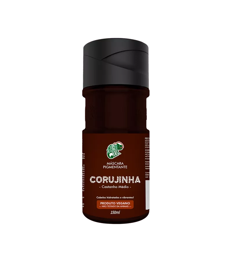 Kamaleão Color Máscara pigmentante Corujinha 150ml... - AIKO COSMÉTICOS