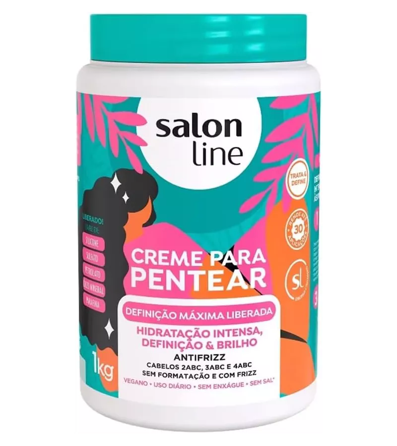 Salon Line Creme para Pentear Definição Máxima Lib... - AIKO COSMÉTICOS