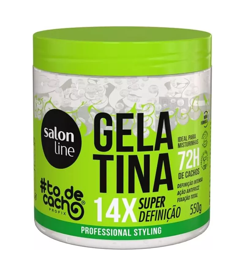 Salon Line Gelatina #To de Cacho 14x Super Definiç... - AIKO COSMÉTICOS