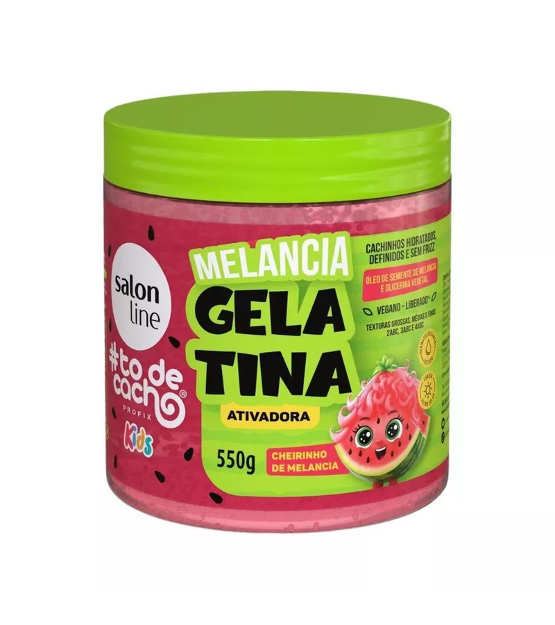 Gelatina Modeladora #Todecacho Kids Cheirinho de M... - AIKO COSMÉTICOS