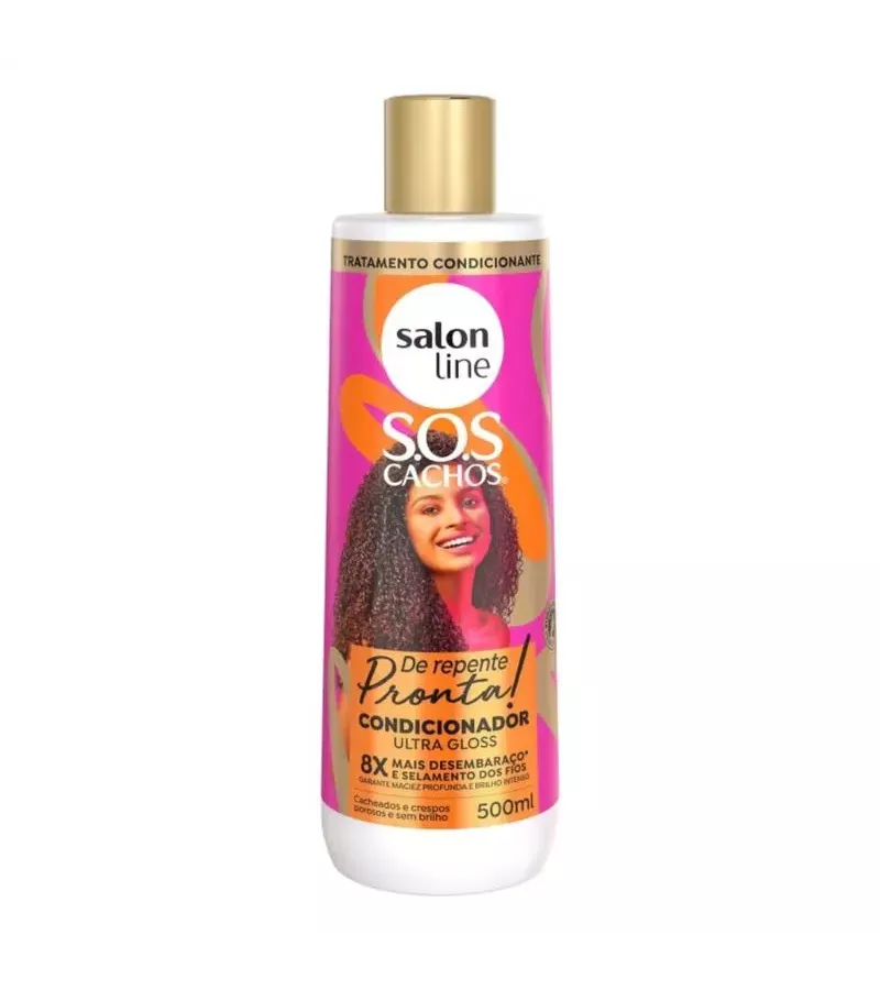 Salon Line Condicionador S.O.S CACHOS De repente p... - AIKO COSMÉTICOS