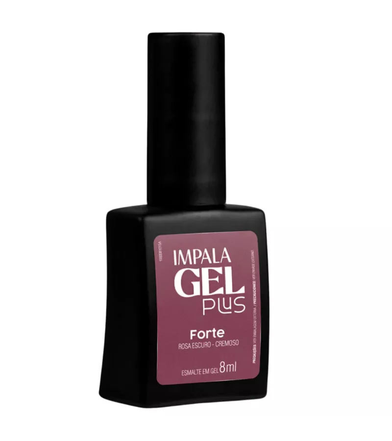Impala Esmalte Gel Plus Forte - Rosa Escuro - AIKO COSMÉTICOS